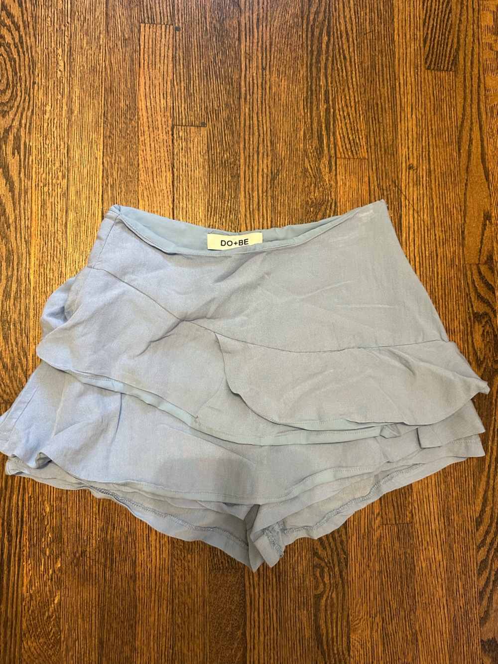 DO+BE Pastel Blue Chiffon Skirt
